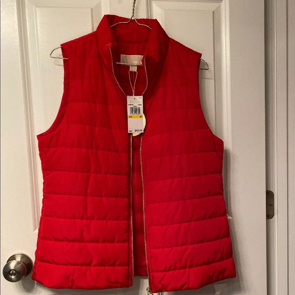 Michael Kors puffer vest.